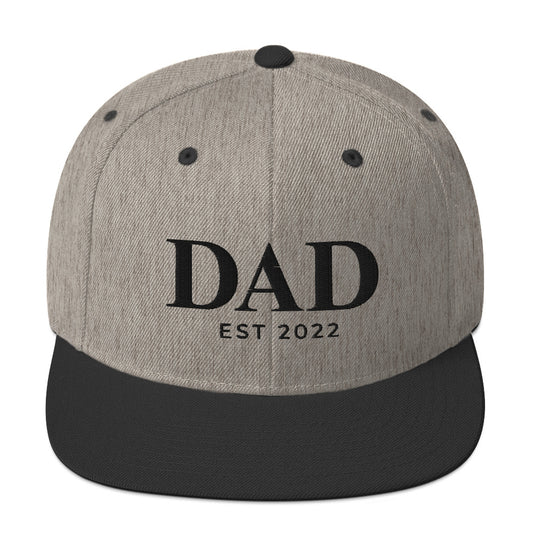 DAD EST 2022 Snapback Hat