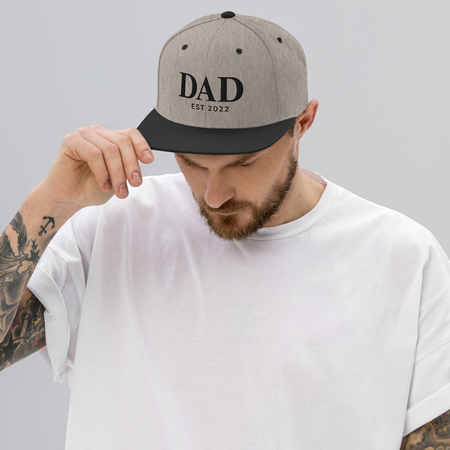 DAD EST 2022 Snapback Hat