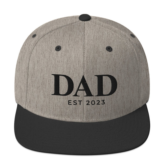 DAD EST 2023 Snapback Hat