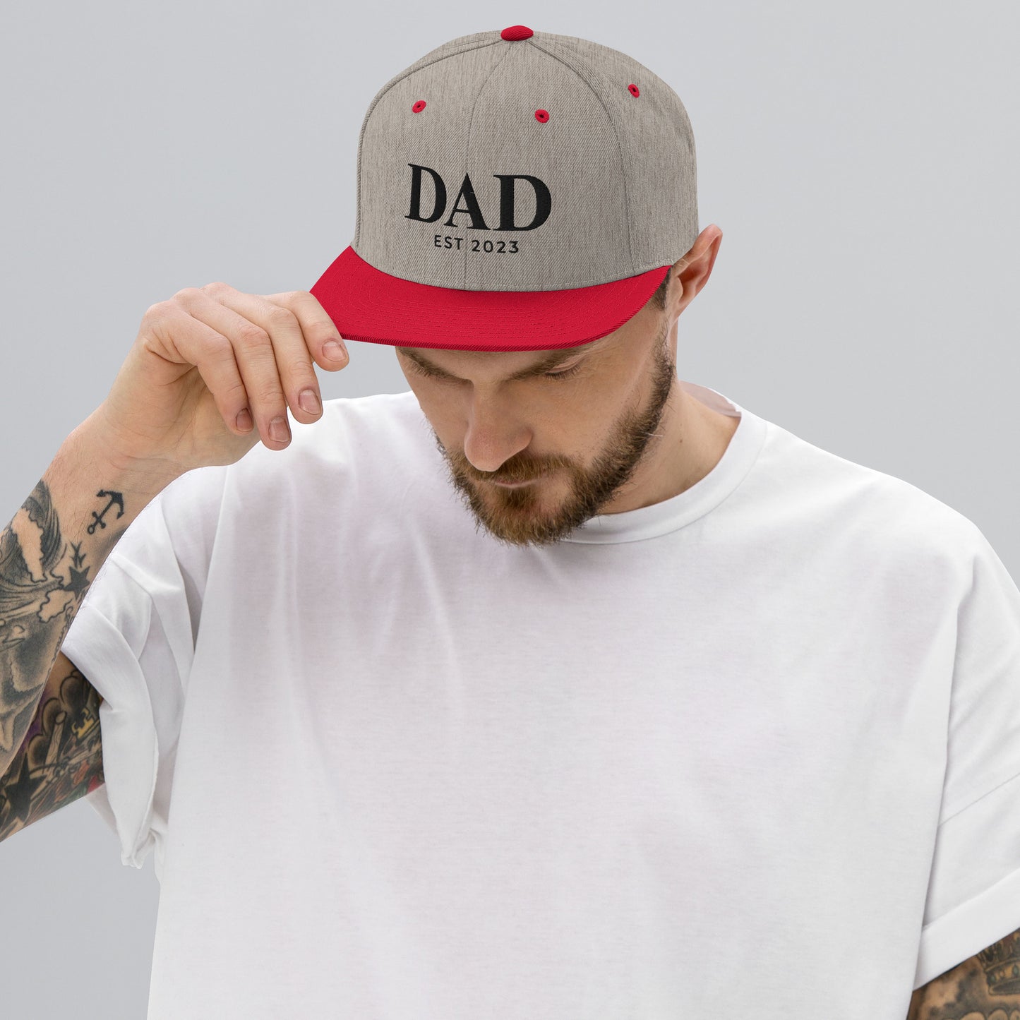 DAD EST 2023 Snapback Hat