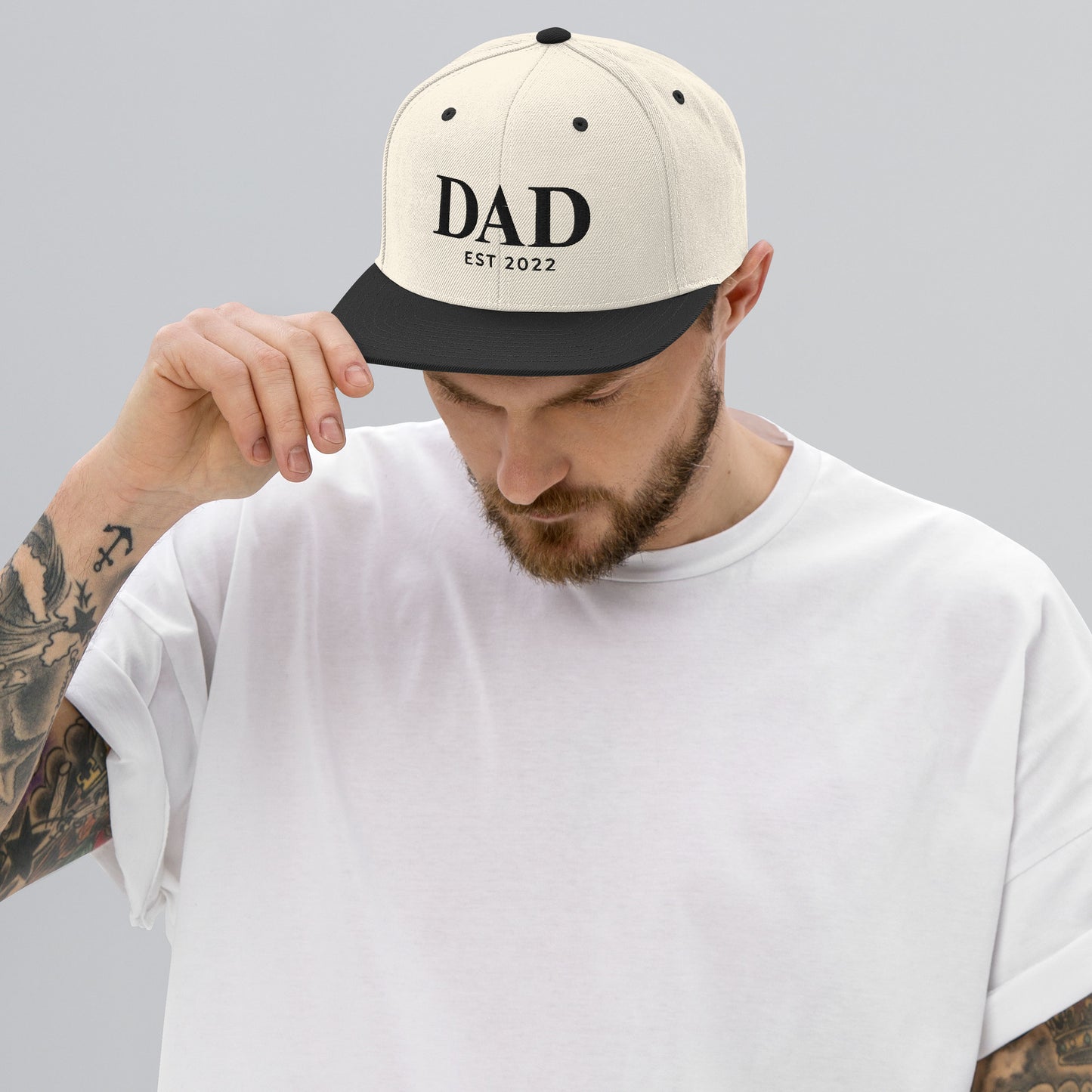 DAD EST 2022 Snapback Hat