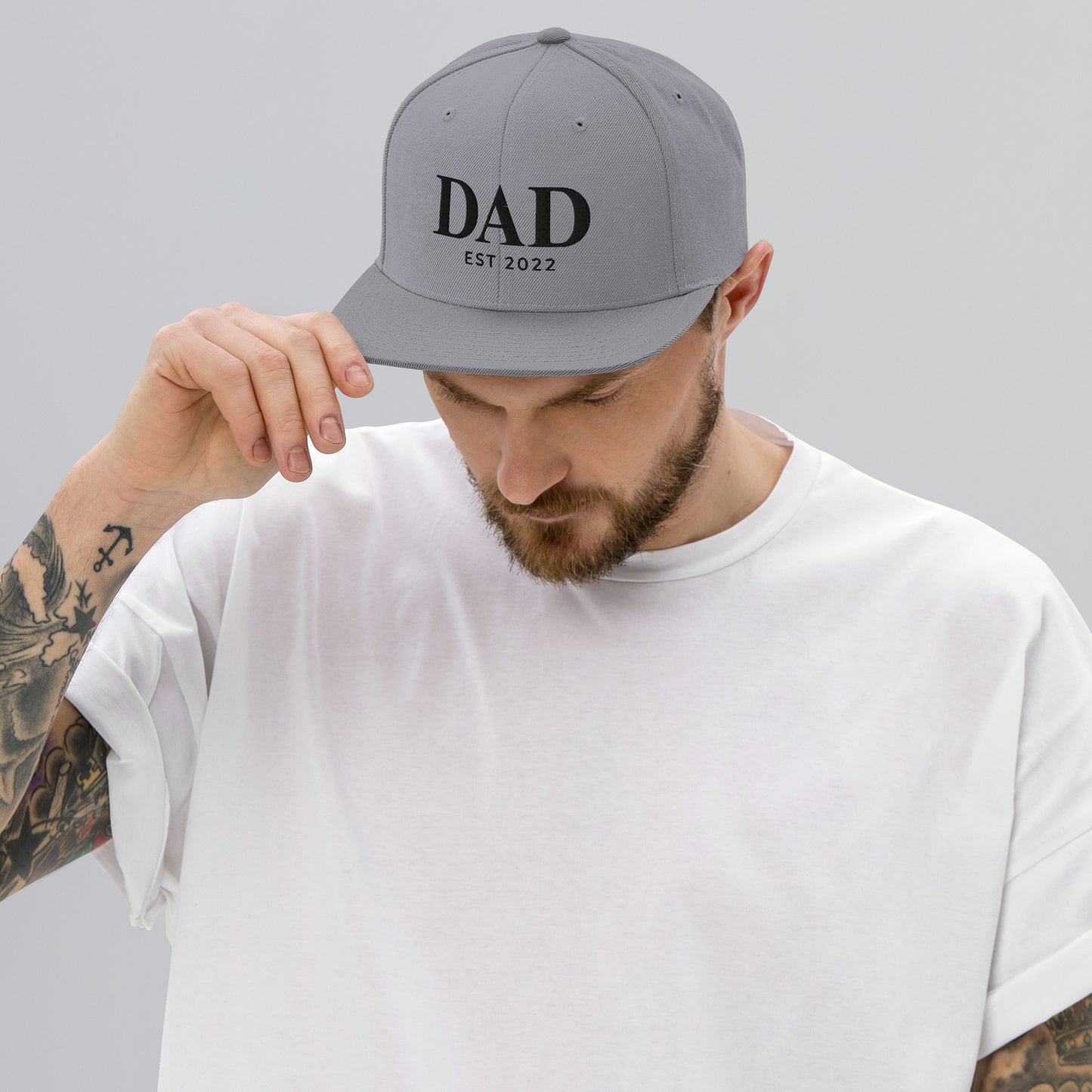 DAD EST 2022 Snapback Hat