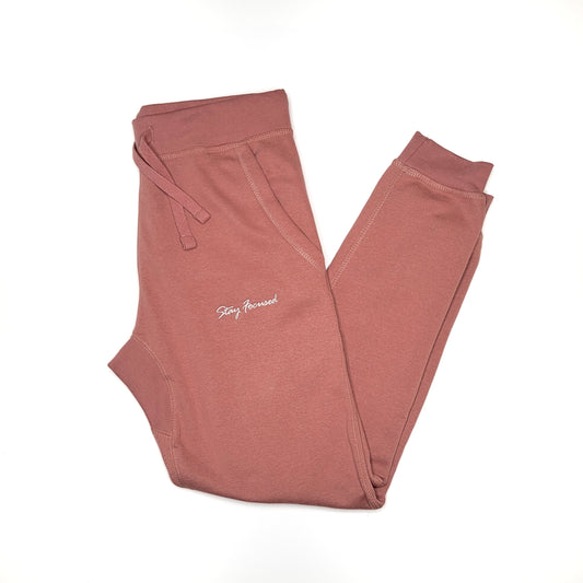 STAY FOCUSED fleece sweatpants